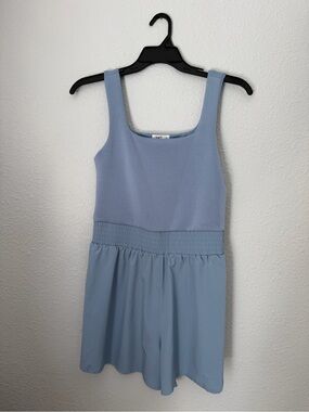 24/7 Maurices Square Neck Athleisure Romper